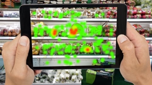 "Eye-tracking is used in psychology, medical research, usability and human computer interaction studies and marketing campaigns"
