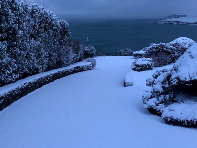 Winter wonderland in Fountainstown, Crosshaven (Pic: Mark Sajda)