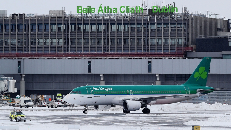 Many flights at the country's main airports have been cancelled