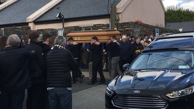 Aodhán Ó Conchúir was laid to rest in Milltown graveyard, overlooking Dingle Bay.