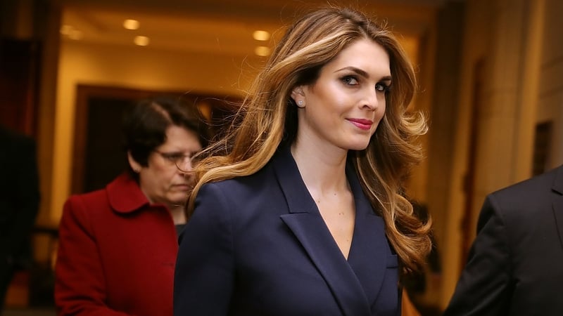 Hope Hicks testified to a congressional committee yesterday about a probe into Russian meddling in the 2016 presidential election
