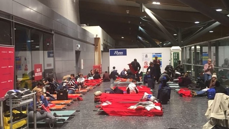 Passengers to spend night at Cork Airport (Pic: @CorkAirport)