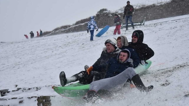 Making the most of the slopes in Tramore, Waterford - By Tina Schley
