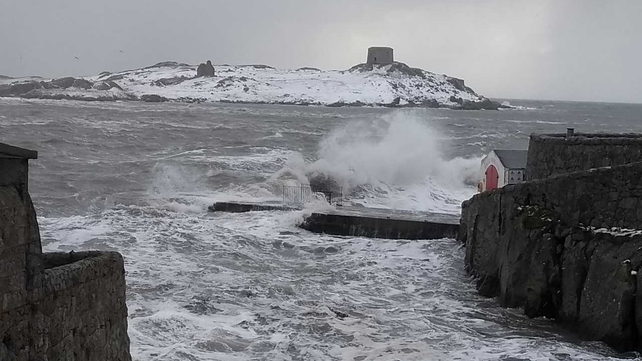 High seas at Dalkey Island - By Karen Hogan