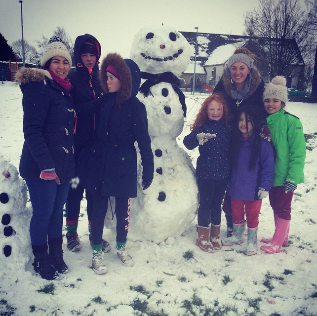How many women does it take to build a snowman? - By Olivia Quinn