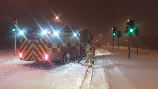 Power cuts on east coast during Storm Emma