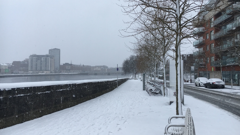 County Limerick is the worst hit with 7,000 customers without service in Hospital, Pallasgreen, Murroe, Croom and Kilfinane