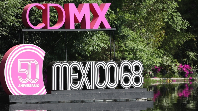 There is a field of 64 in Mexico