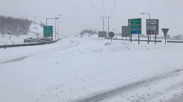 The Carrick Road roundabout near the village of Kilmeaden in Co Waterford (Melanie Kehoe)