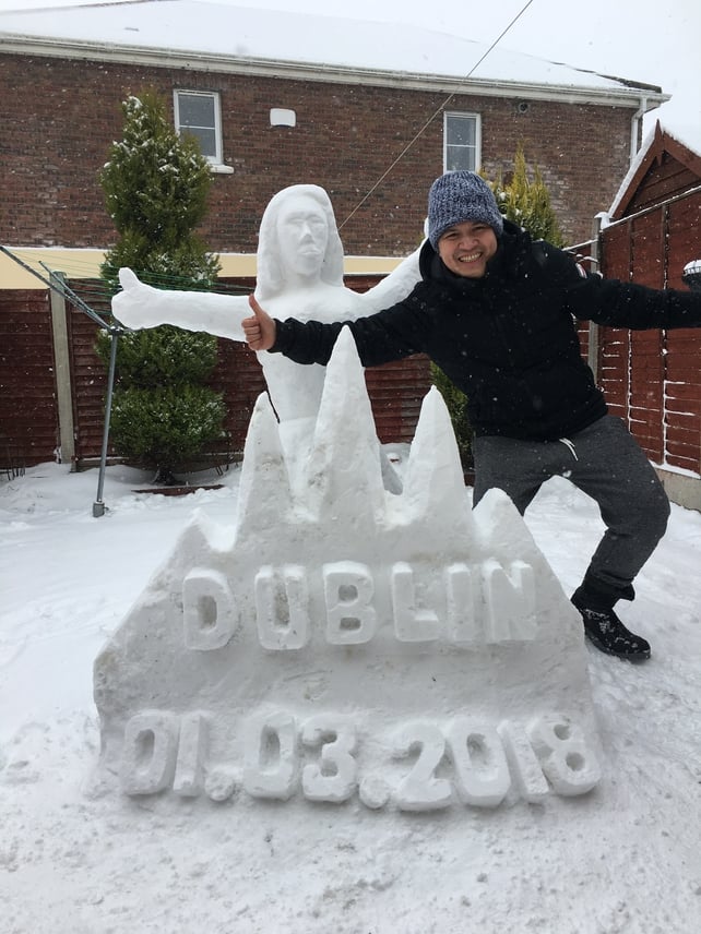 Raffy Catalan in Dublin will remember today's date