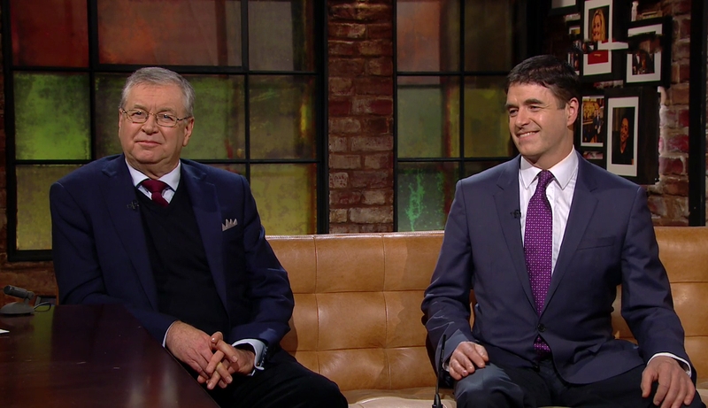 Joe Duffy and Gerry Murphy were on The Late Late Show