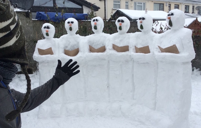 Singing snow songs? By George McGrath