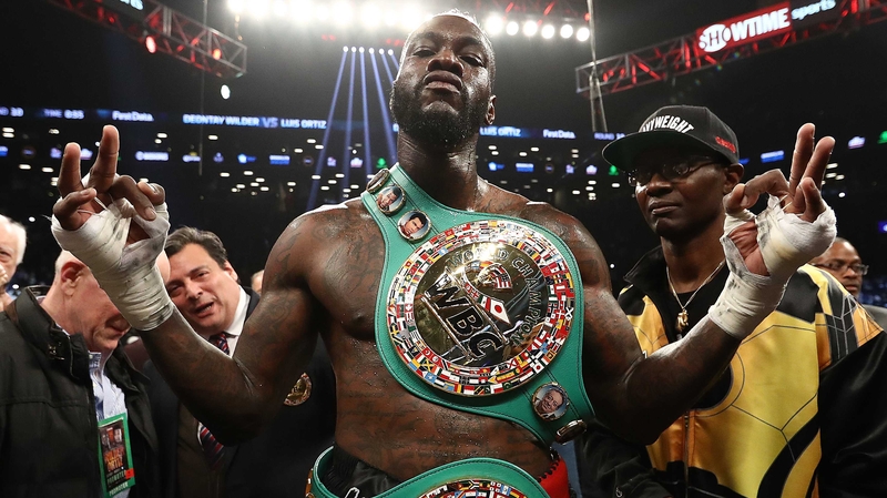 Deontay Wilder has called out Anthony Joshua