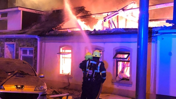 One man received serious injuries in the blast