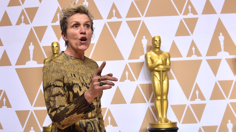 Frances McDormand had "some things to say"