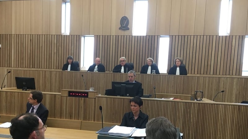 The court is sitting in Limerick - only the second time in the State's history that it has sat outside Dublin