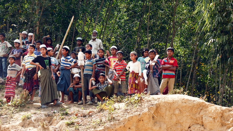 700,000 Rohingya Muslims have fled their homes since last August