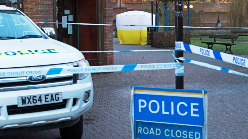 Scene where the two people were found was sealed off