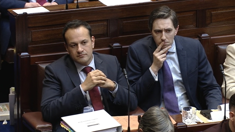 Taoiseach Leo Varadkar and Minister for Health Simon Harris