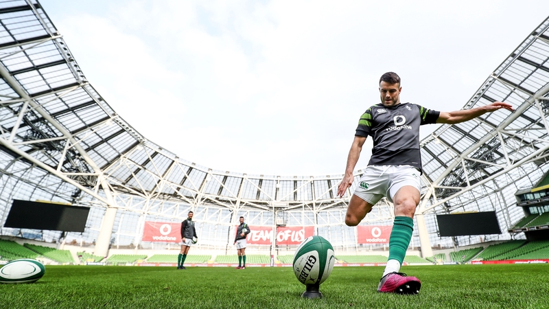 Conor Murray was called on for kicking duties against Wales