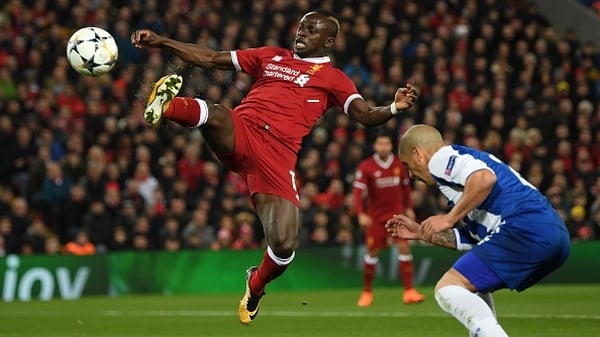 Sadio Mane came the closest to scoring for Liverpool