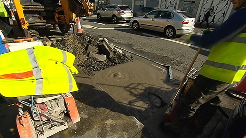 Specialised leak teams are trying to investigate the problem in parts of Dublin