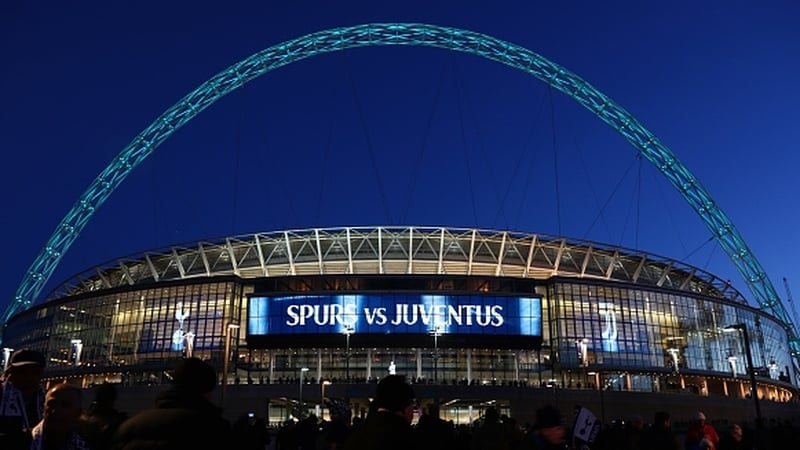 Wembley will host all three of Spurs home group games in the Champions League