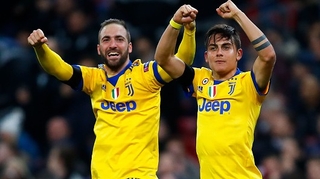 Gonzalo Higuain and Paulo Dybala got the goals that dumped Spurs out