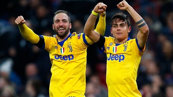 Gonzalo Higuain and Paulo Dybala got the goals that dumped Spurs out