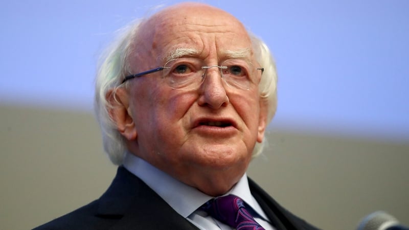 Michael D Higgins looks set to seek a second seven-year term
