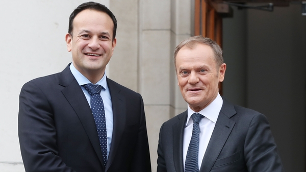 This is Donald Tusk's second visit to Ireland in three months