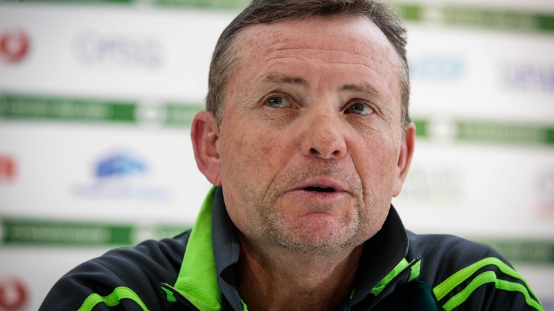 Ireland head coach Graham Ford