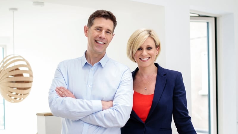 Architect Dermot Bannon and Quantity Surveyor Lisa O'Brien