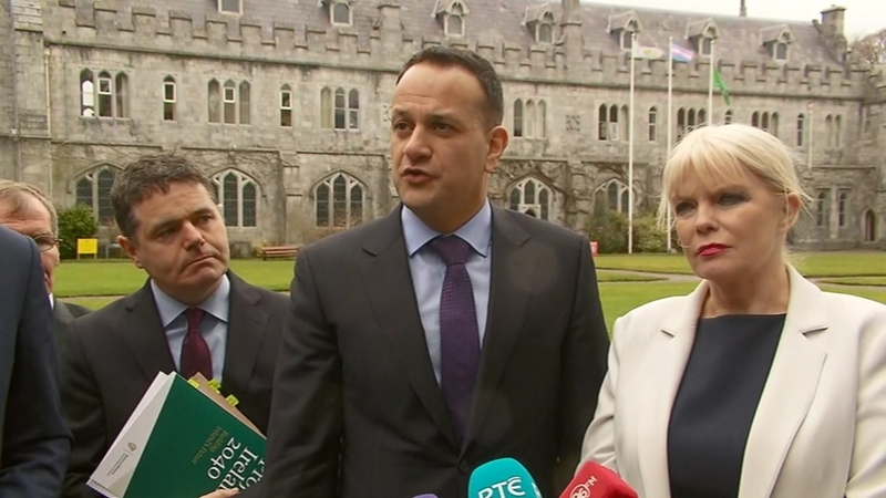 Leo Varadkar said he wanted all in Leinster House to be involved in the debate