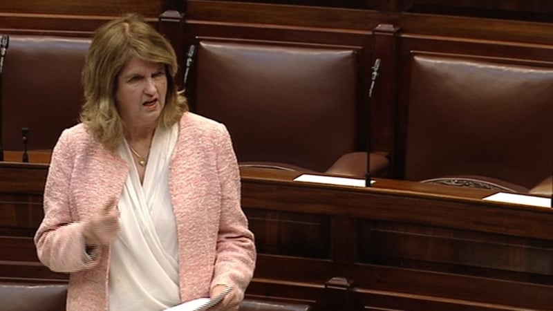 Joan Burton accused Minister Josepha Madigan of refusing to provide answers about funding for Traveler culture projects