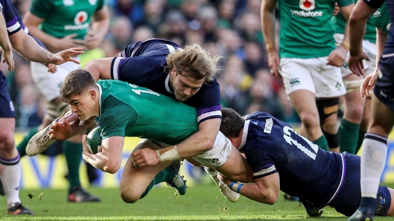 Garry Ringrose shone on his return at outside centre