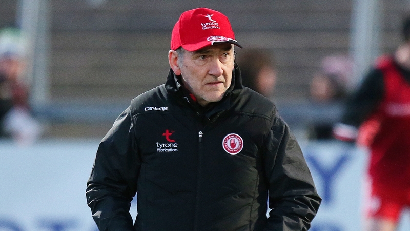 Mickey Harte's Tyrone suffered a two point loss to Monaghan