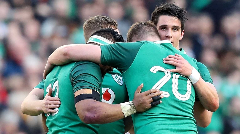 Ireland are ranked second in the world