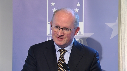 Paschal Donohoe said Professor Lane's outstanding economic, financial and policy making record ideally position him to take a seat at the Executive Board of the ECB