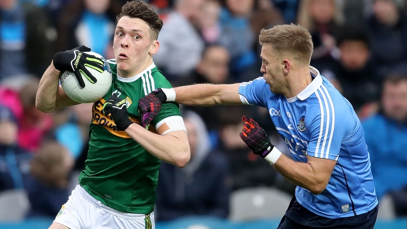 Dublin's Jonny Cooper tackles David Clifford