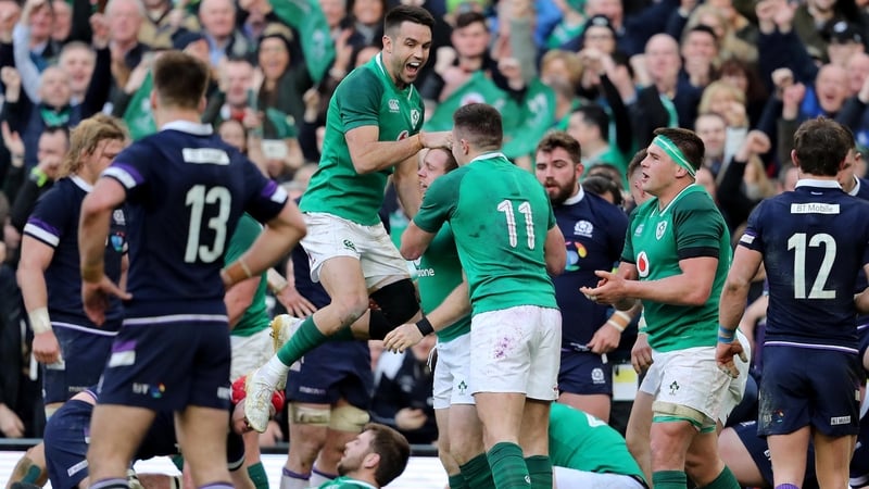 Ireland are now one game away from just a third Grand Slam in the history of the competition.