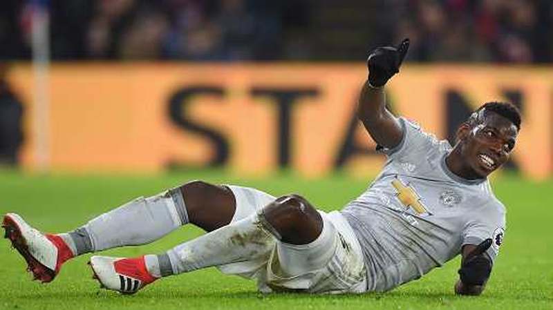 Paul Pogba is a major doubt for the Champions League last-16 second leg