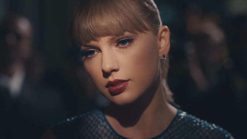 Taylor Swift in her new music video for Delicate