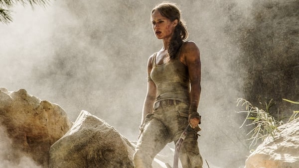 Alicia Vikander as Lara Croft in Tomb Raider