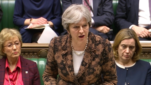 Theresa May said either the Russian state was directly responsible for the poisoning or it had allowed a nerve agent to get into hands of others