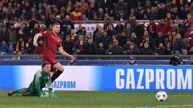 Edin Dzeko got the priceless goal in the second half