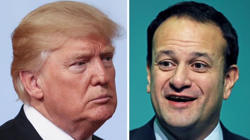 The US President is expected to meet the Taoiseach for around 40 minutes in the White House