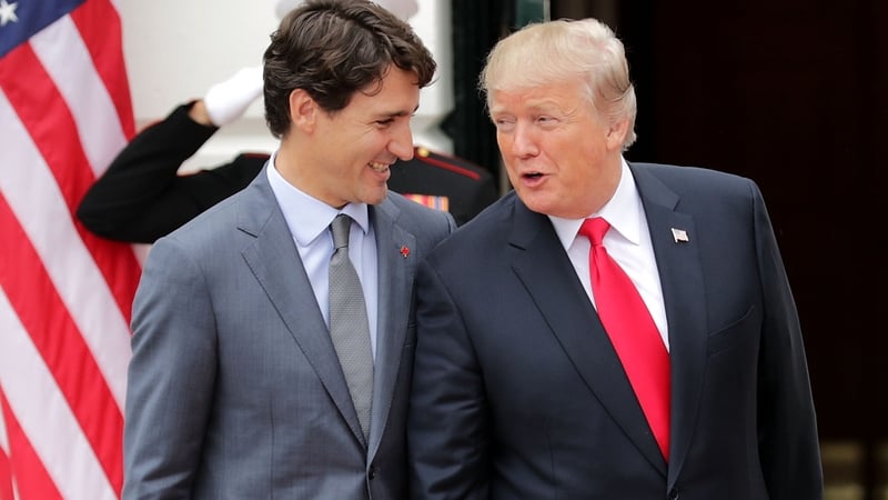 US President Donald Trump met Canadian Prime Minister at the White House in October last year