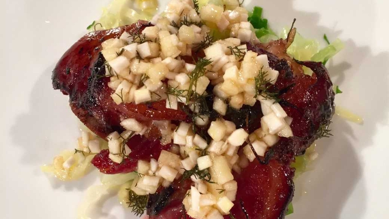 Kevin's Glazed Bacon Knuckle & Cabbage: Today