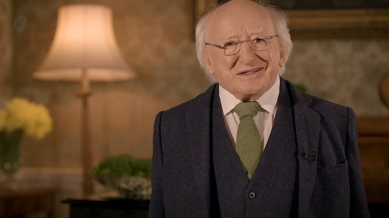 The President called for links to be forged with the descendants of Ireland's emigrants